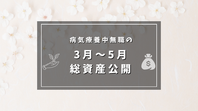 【3ヶ月分まとめ】病気と向き合いながら続けたポイ活×資産づくりのリアル（医療費多めでも黒字キープ）